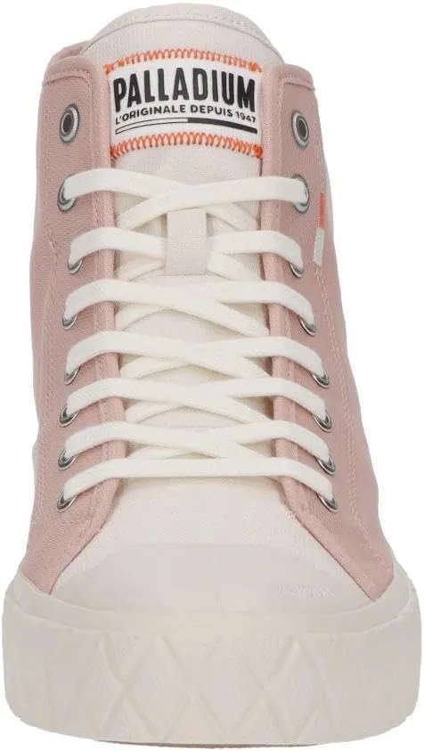 Palladium Unisex Palla Ace Mid Organic Canvas Lace Up Sneaker