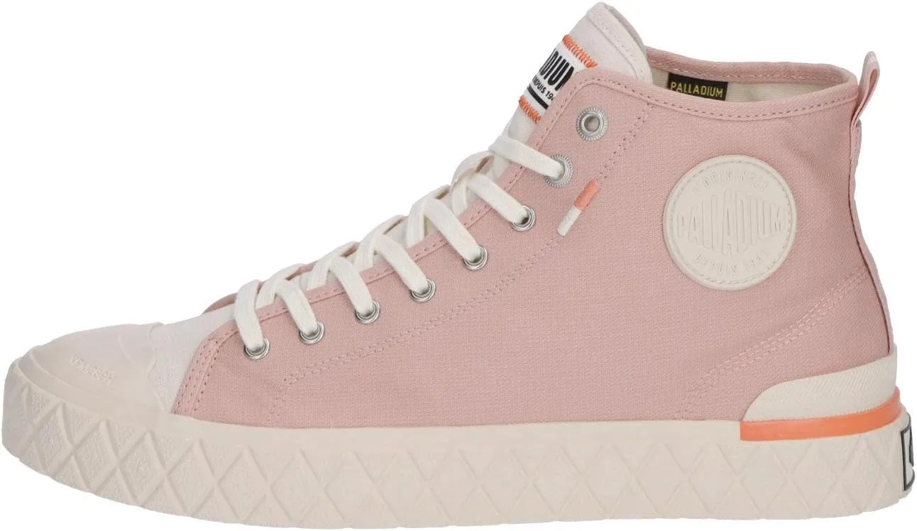 Palladium Unisex Palla Ace Mid Organic Canvas Lace Up Sneaker