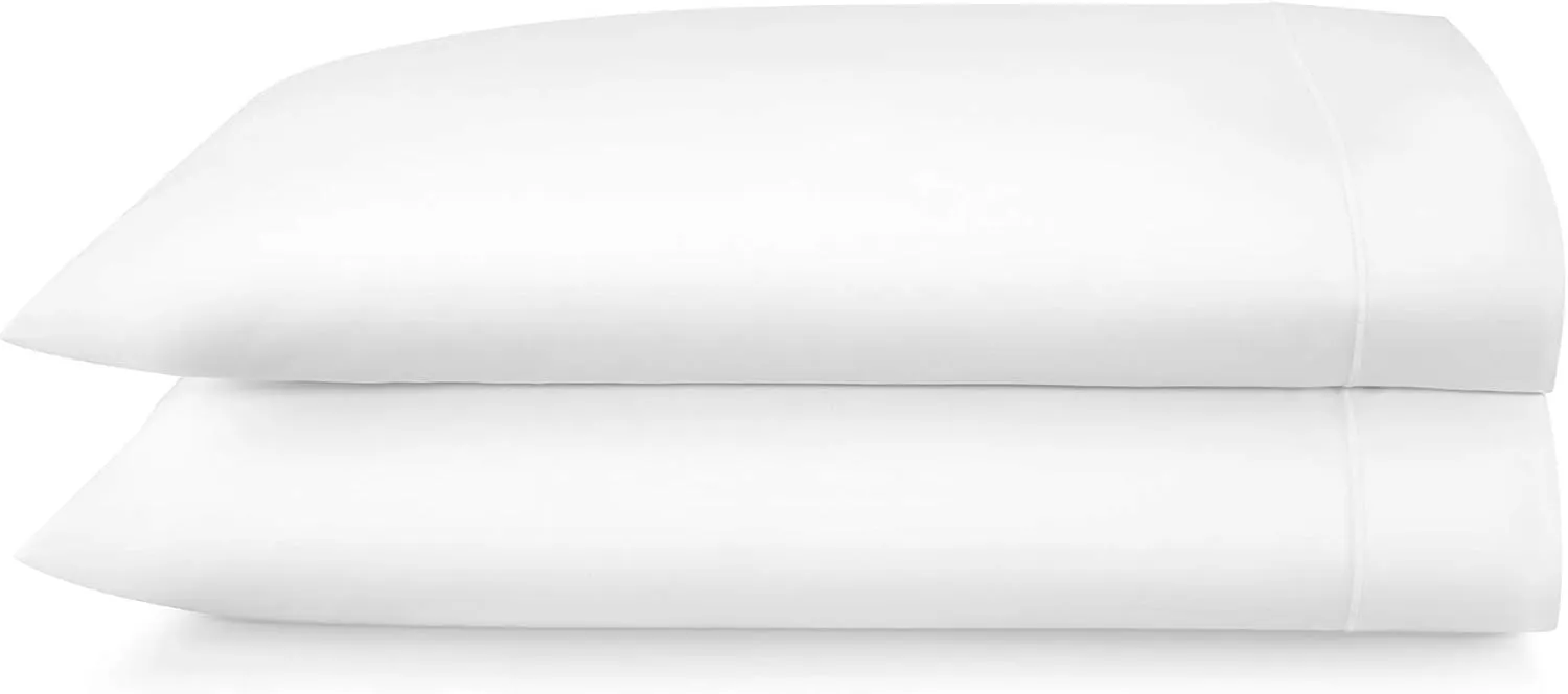 Peacock Alley Soprano Luxury Sateen Sheet Sets - 100% Long Staple Cotton, 420 Thread-Count, Soft and Smooth Sateen Weave - King, White