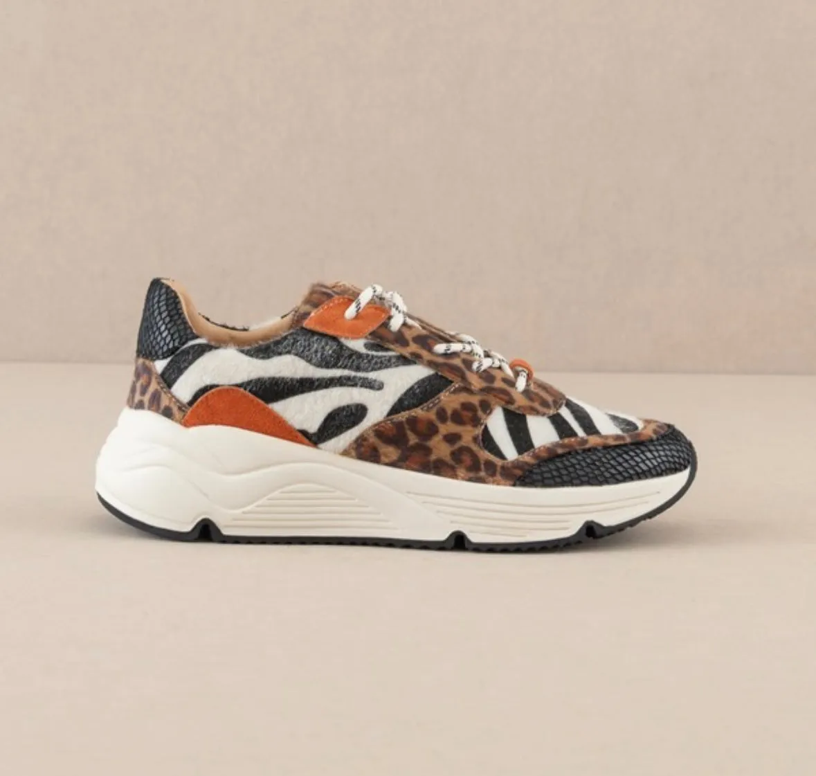 Penelope Animal Print Sneaker