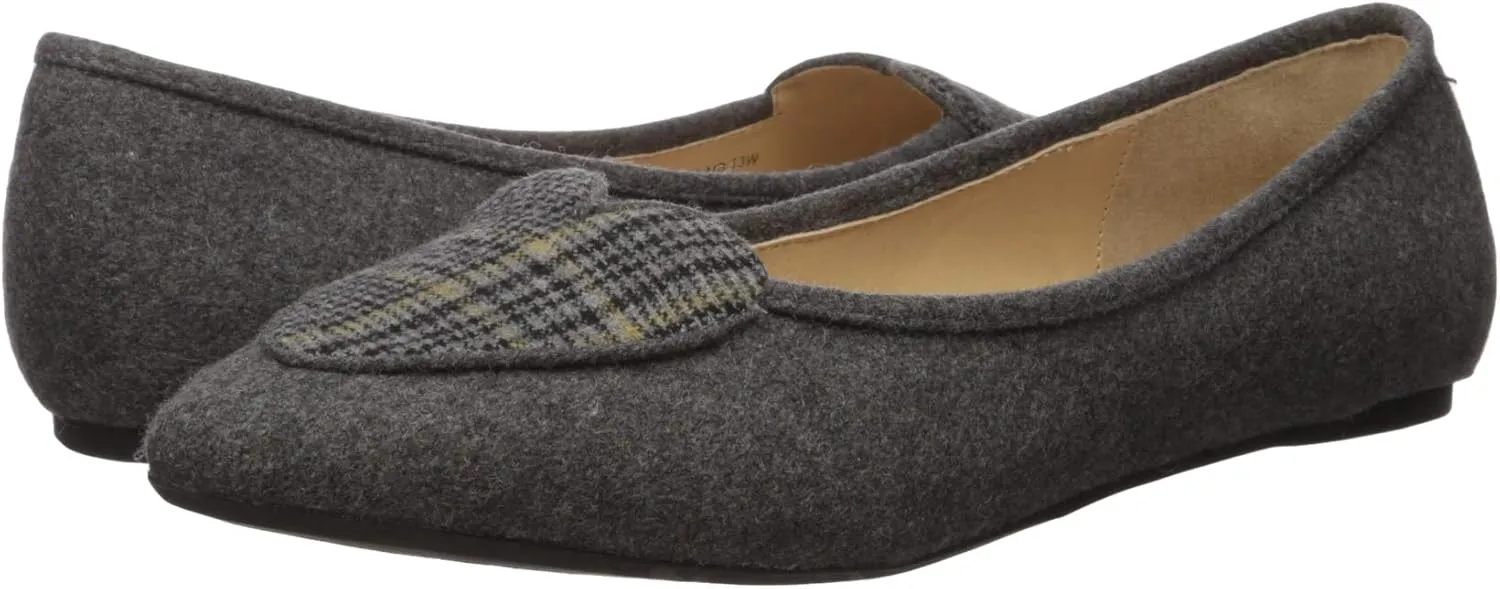 Penny Loves Kenny Women's Nookie Plaid Ballet Flat