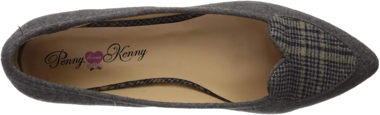 Penny Loves Kenny Women's Nookie Plaid Ballet Flat