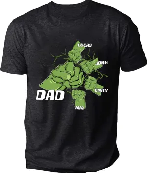 Personalized Team Dad Shirt, Custom Dad Shirts for Men, Dad Shirt Lifetime Member, Personalized Daddy Grandpa Shirt