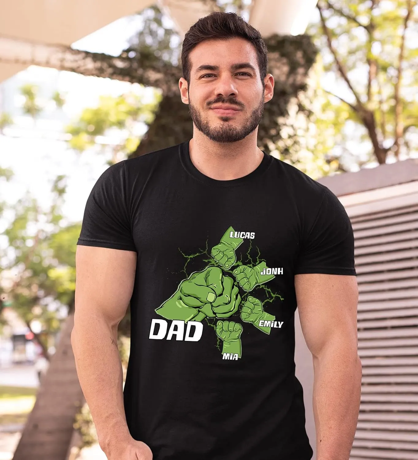 Personalized Team Dad Shirt, Custom Dad Shirts for Men, Dad Shirt Lifetime Member, Personalized Daddy Grandpa Shirt