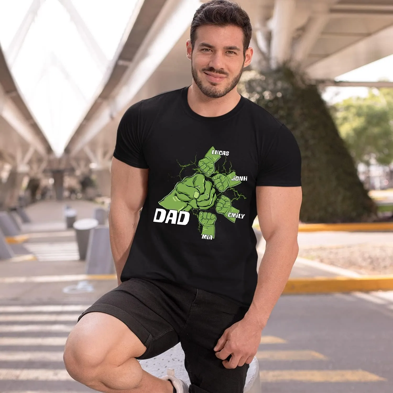 Personalized Team Dad Shirt, Custom Dad Shirts for Men, Dad Shirt Lifetime Member, Personalized Daddy Grandpa Shirt