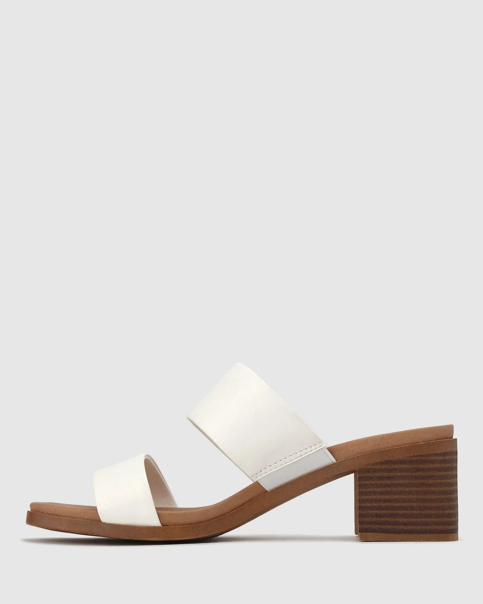 PIPPA Vegan Block Heel Mules
