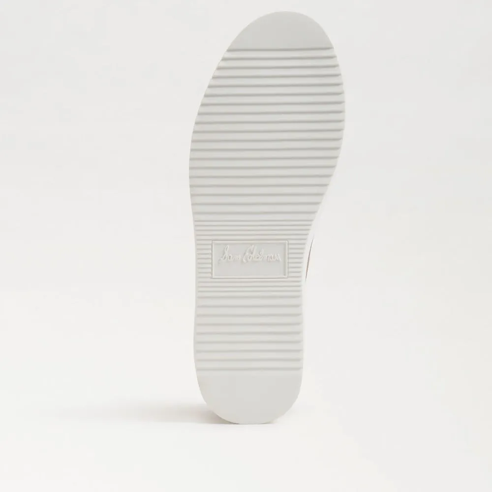Poppy Lace Up Sneaker - Camel Leather