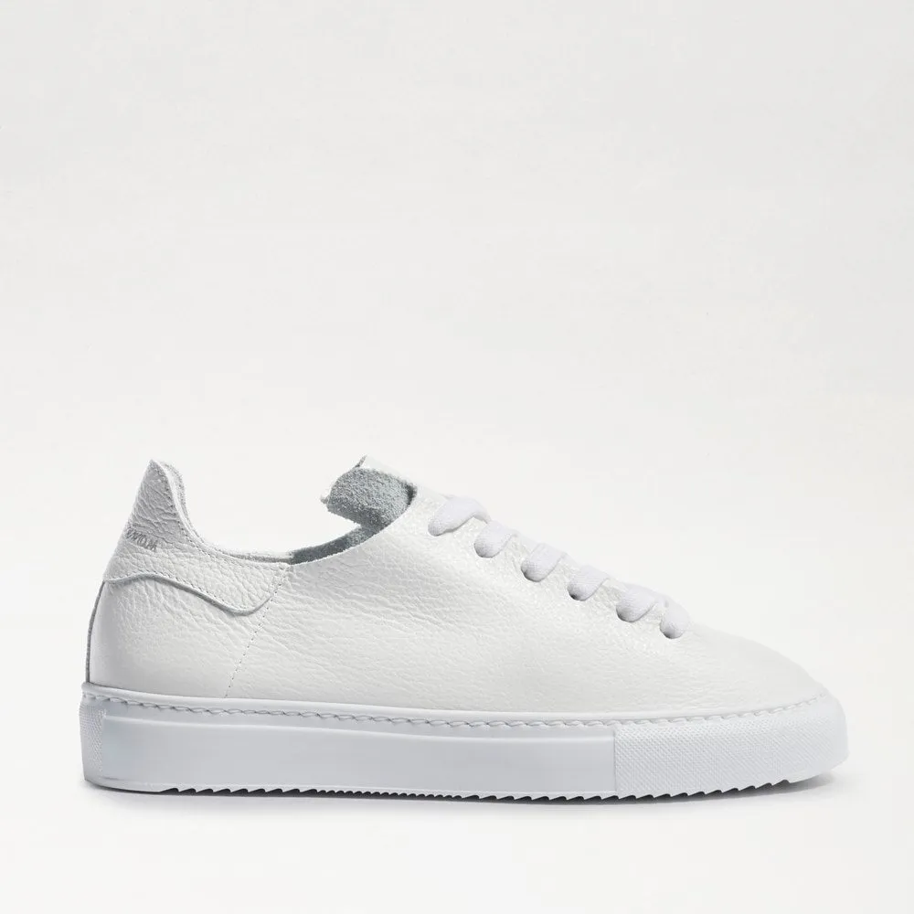 Poppy Lace Up Sneaker- White
