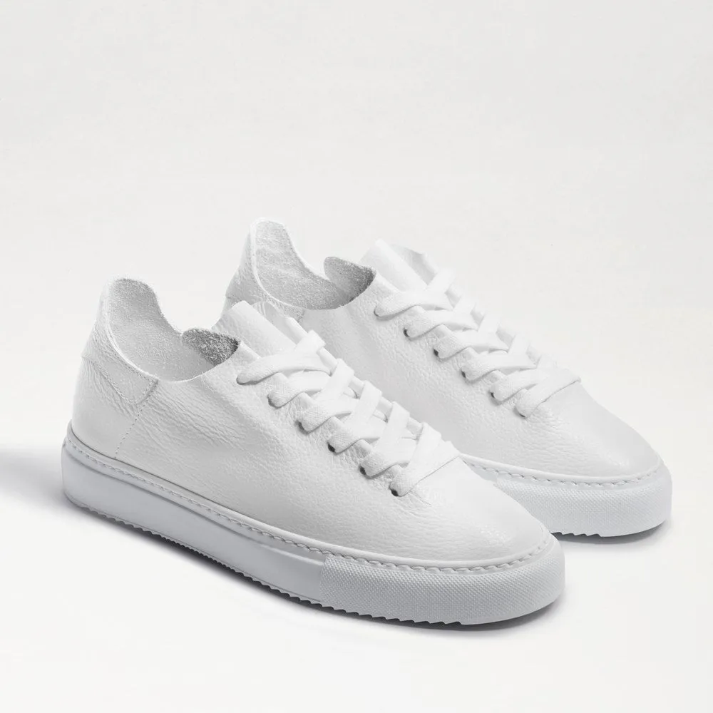 Poppy Lace Up Sneaker- White