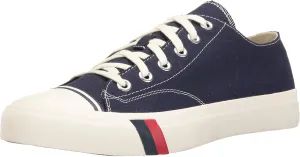 PRO-Keds Men's Royal Lo Lace Up Fashion Sneaker, Navy Canvas, 5.5