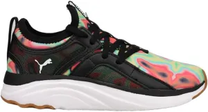 PUMA Kids Girls Soft Sophia AOP Sneakers Shoes Casual - Black - Size 2 M