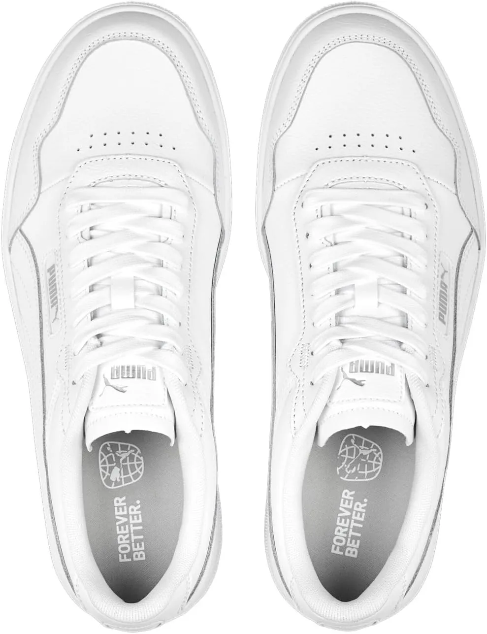 Puma Mens Court Ultra Lace Up Sneakers Shoes Casual - White