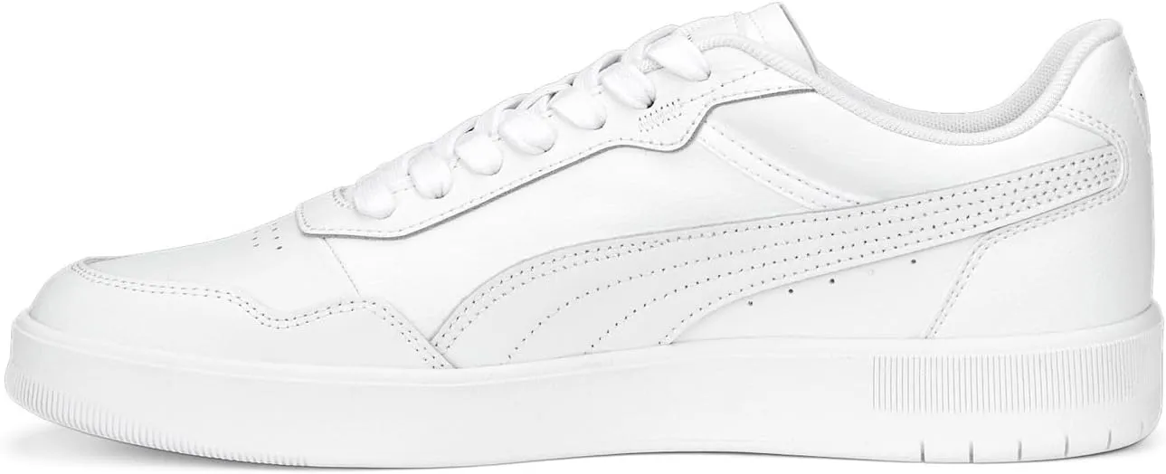 Puma Mens Court Ultra Lace Up Sneakers Shoes Casual - White