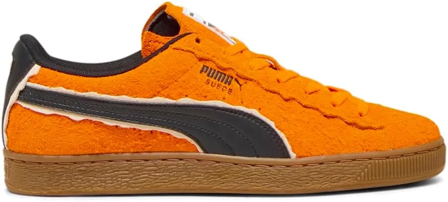 PUMA Mens The Smur X Suede Lace Up Sneakers Shoes Casual - Orange