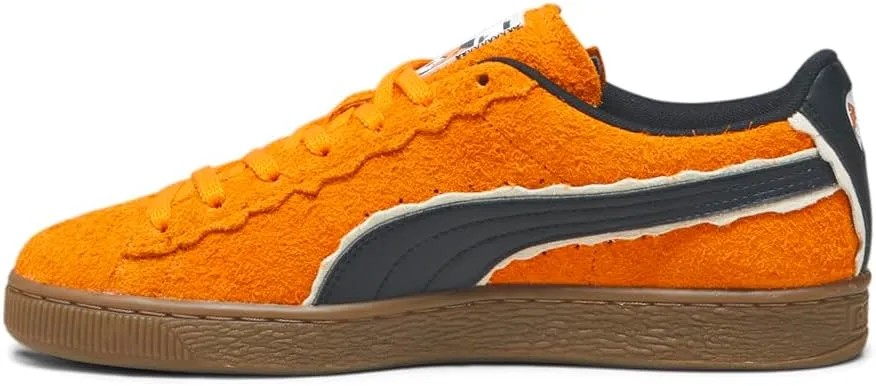 PUMA Mens The Smur X Suede Lace Up Sneakers Shoes Casual - Orange