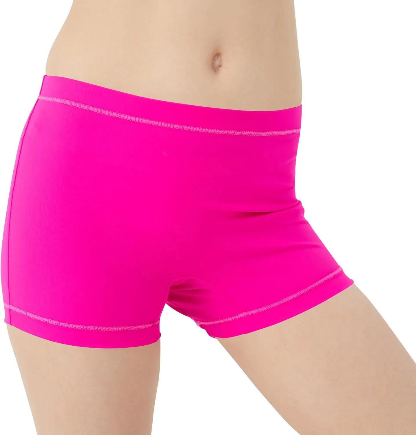 QBK 2T-14 Years Girls Swim Shorts Toddler Boyshort Swimsuit UPF 50  Quick Dry Rash Guard Swim Bottoms