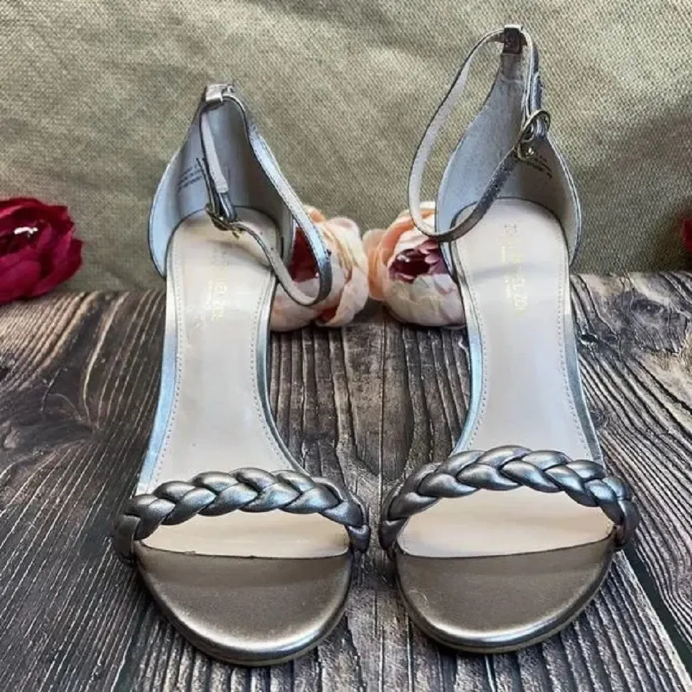 Rachel Zoe Ella Two-Piece Dress Sandals   Gold  9