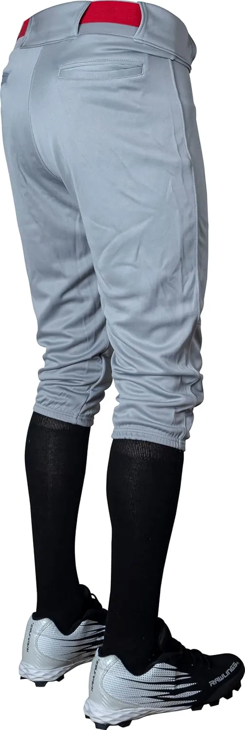 Rawlings | Launch Series Baseball Pants | Knicker Fit | Youth Sizes | Solid | Multiple Colors