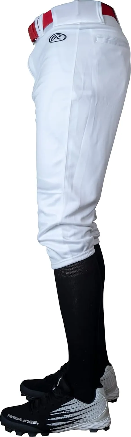 Rawlings Men's Launch Series Baseball Pants | Knicker Fit | Adult Sizes | Solid | Multiple Colors