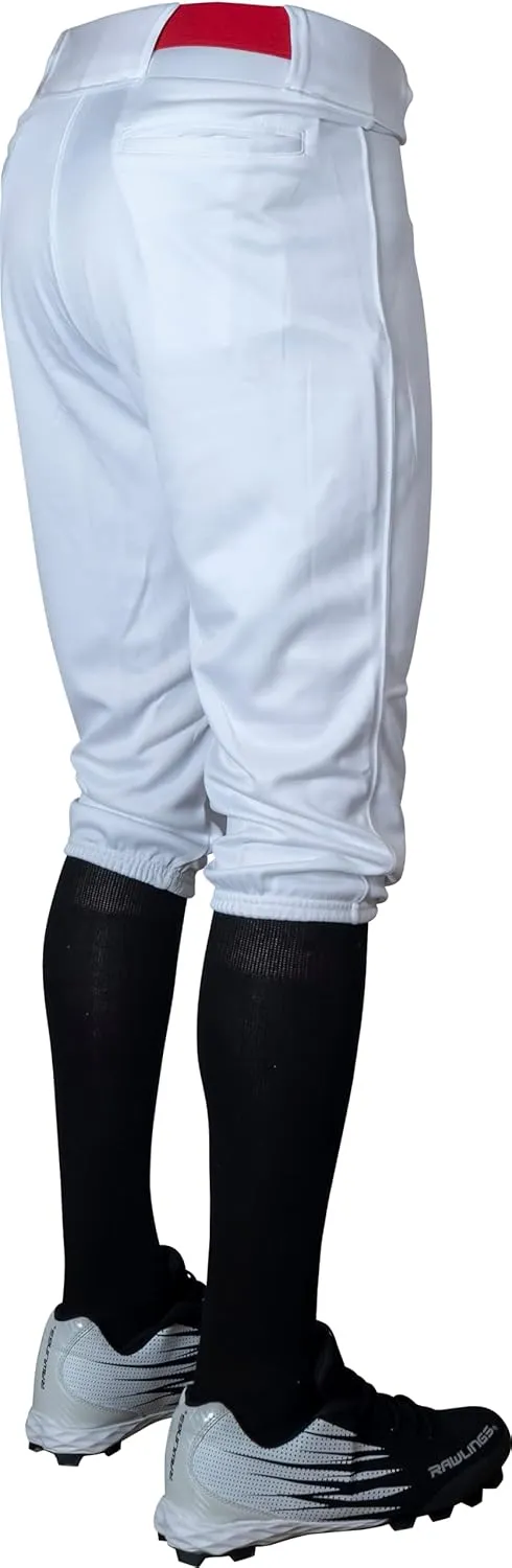 Rawlings Men's Launch Series Baseball Pants | Knicker Fit | Adult Sizes | Solid | Multiple Colors