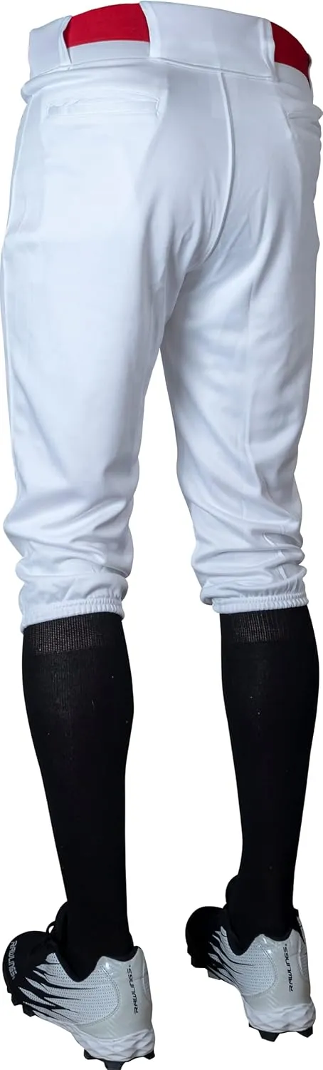 Rawlings Men's Launch Series Baseball Pants | Knicker Fit | Adult Sizes | Solid | Multiple Colors