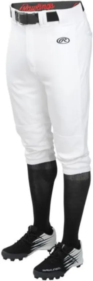 Rawlings Men's Launch Series Baseball Pants | Knicker Fit | Adult Sizes | Solid | Multiple Colors