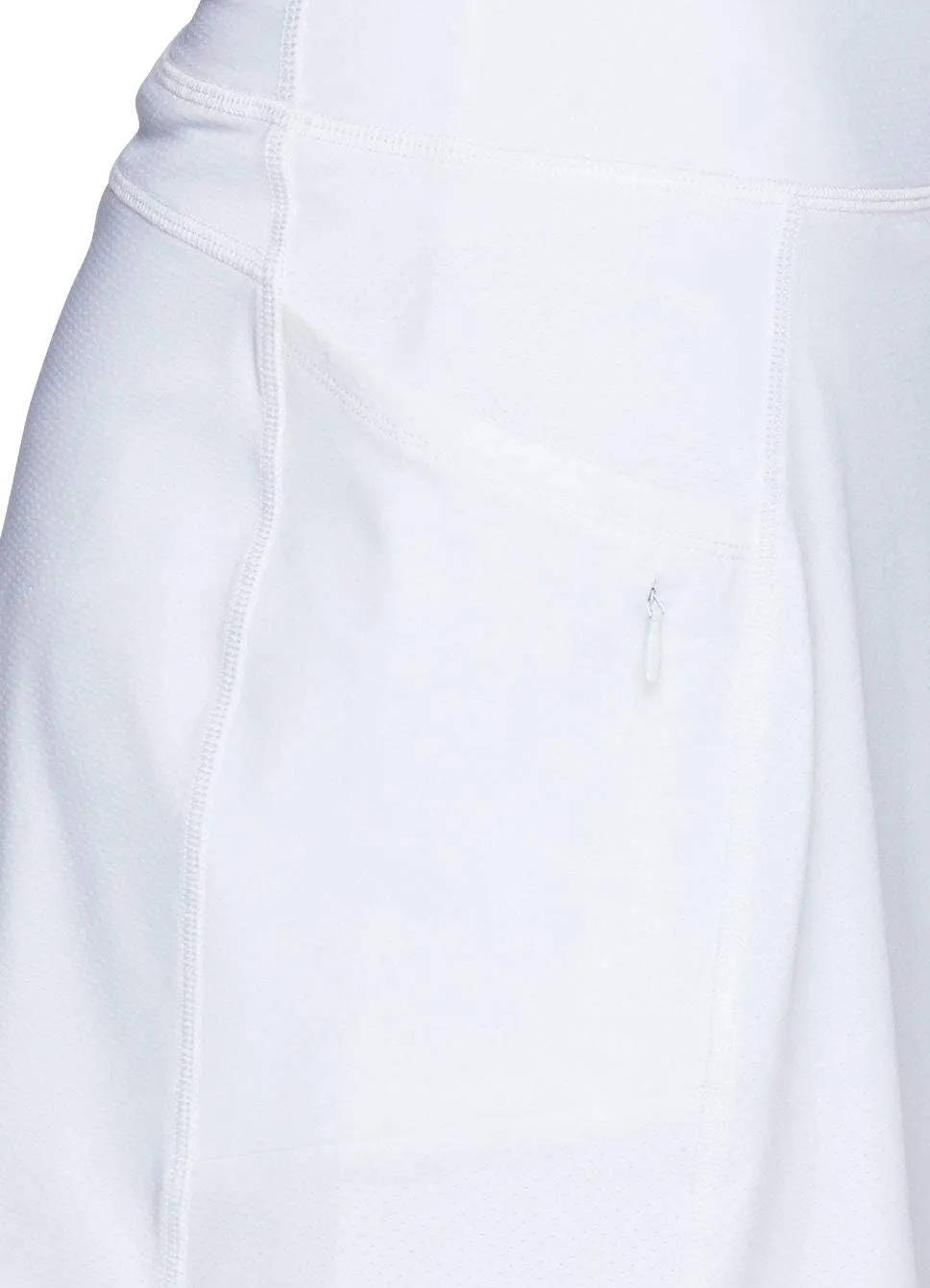 RBX Active Women's Fashion Stretch Knit Flat Front Golf/Tennis Athletic Skort with Attached Bike Short and Pockets