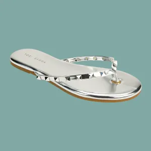 Rivington Stud Sandal - Silver