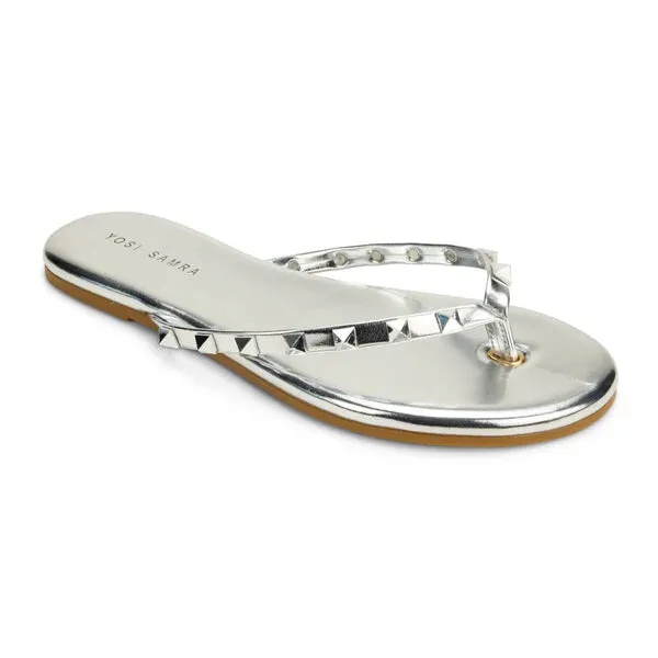 Rivington Stud Sandal - Silver