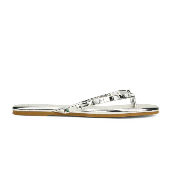 Rivington Stud Sandal - Silver