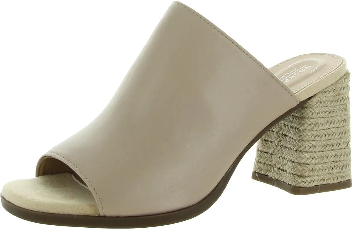 Rockport Women's Total Motion Amara Slide Espadrille Wedge Sandal