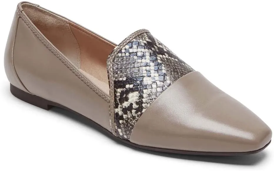 Rockport Women's Total Motion Laylani Piece Slip-On Loafer Flat