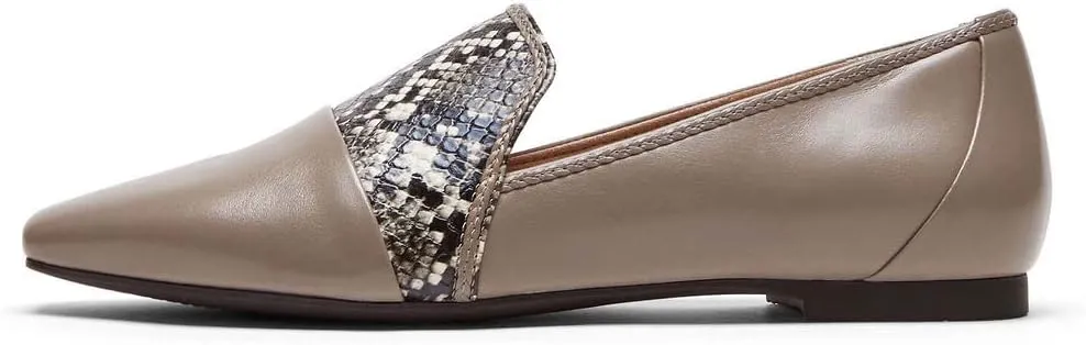 Rockport Women's Total Motion Laylani Piece Slip-On Loafer Flat