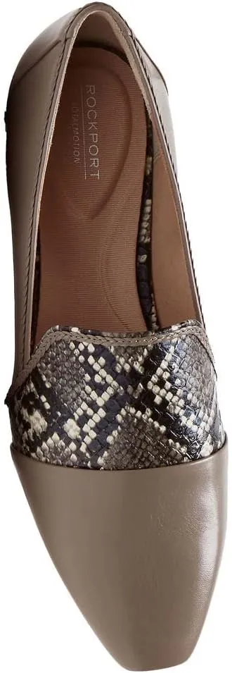Rockport Women's Total Motion Laylani Piece Slip-On Loafer Flat
