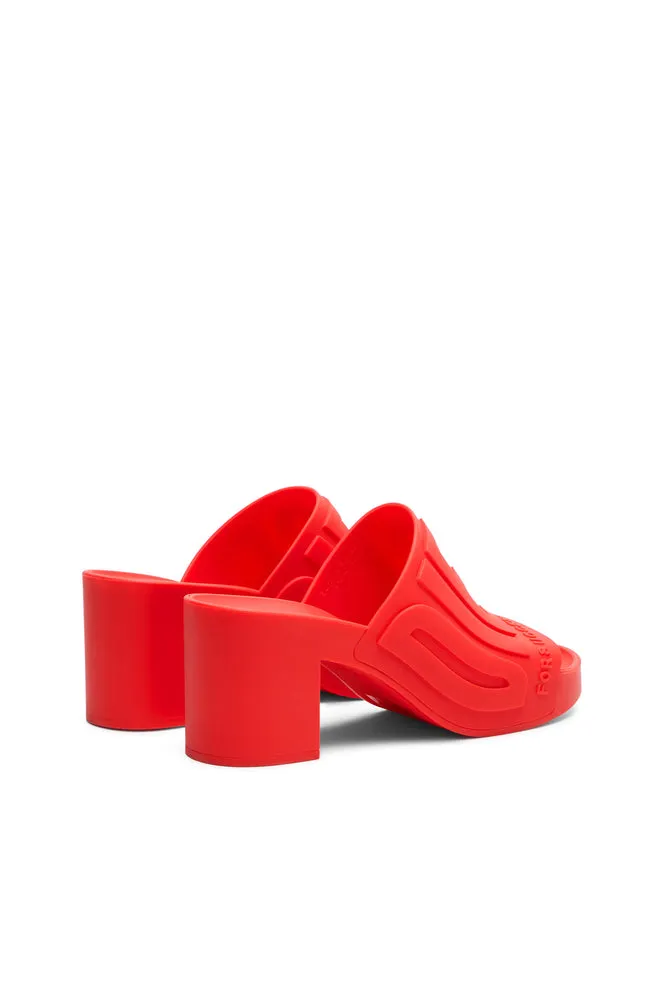 Sa-Pamela-Heeled Rubber Pool Slides