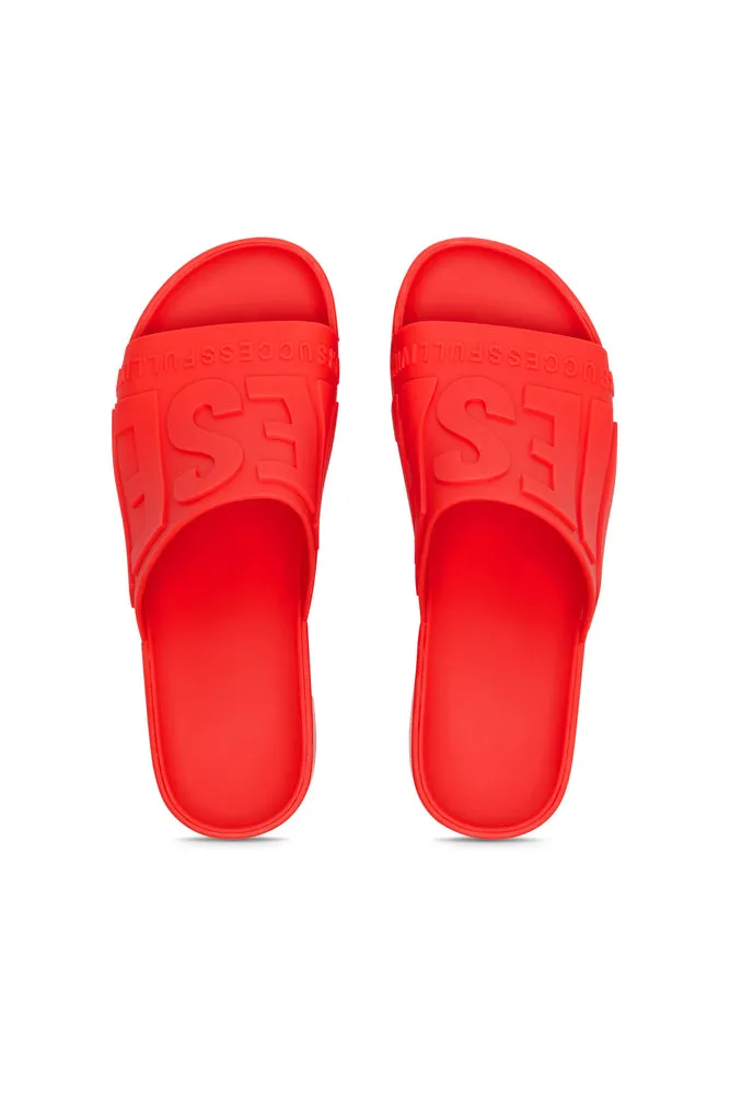 Sa-Pamela-Heeled Rubber Pool Slides