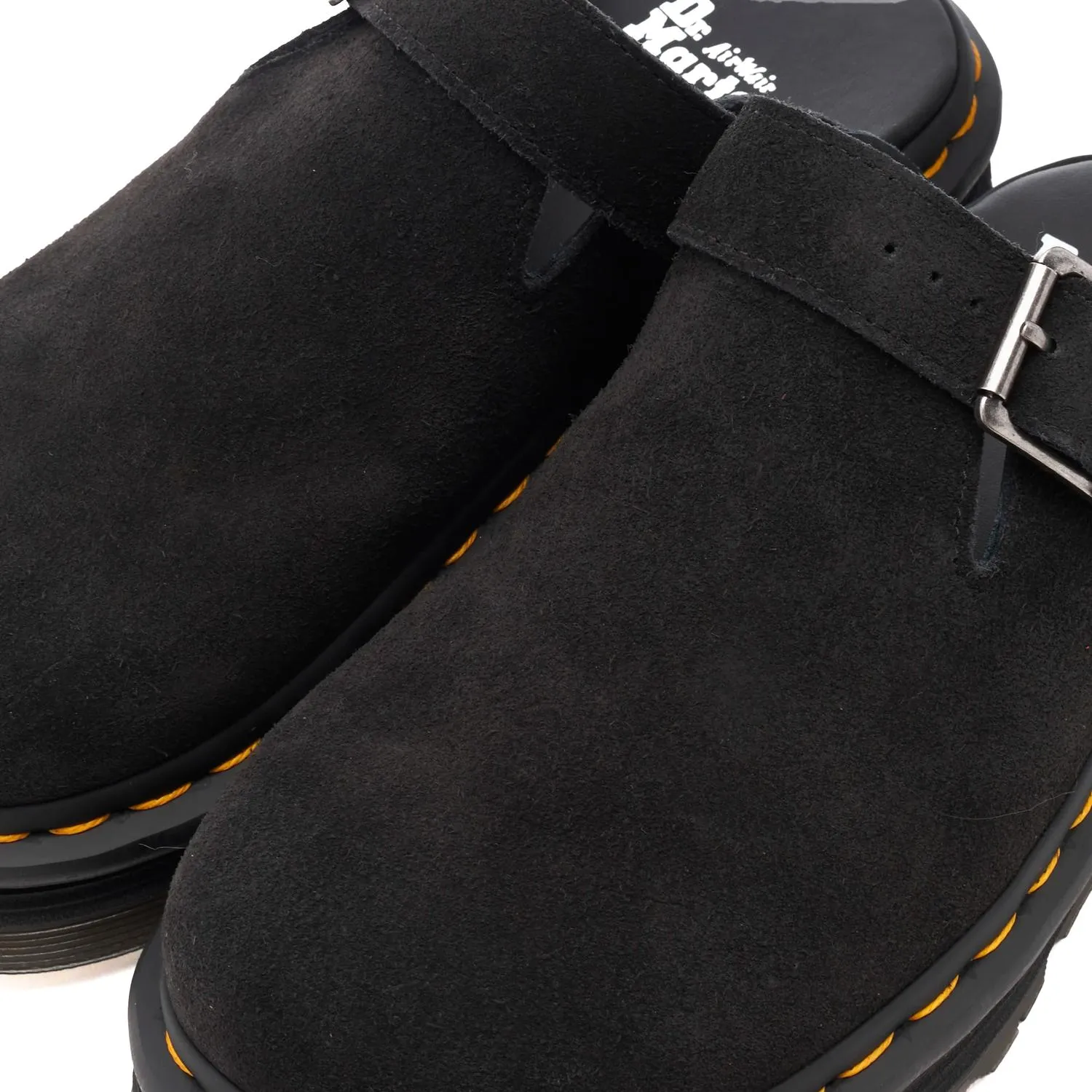 Sandalias Dr. Martens Zebzag Mule Black Eh Suede