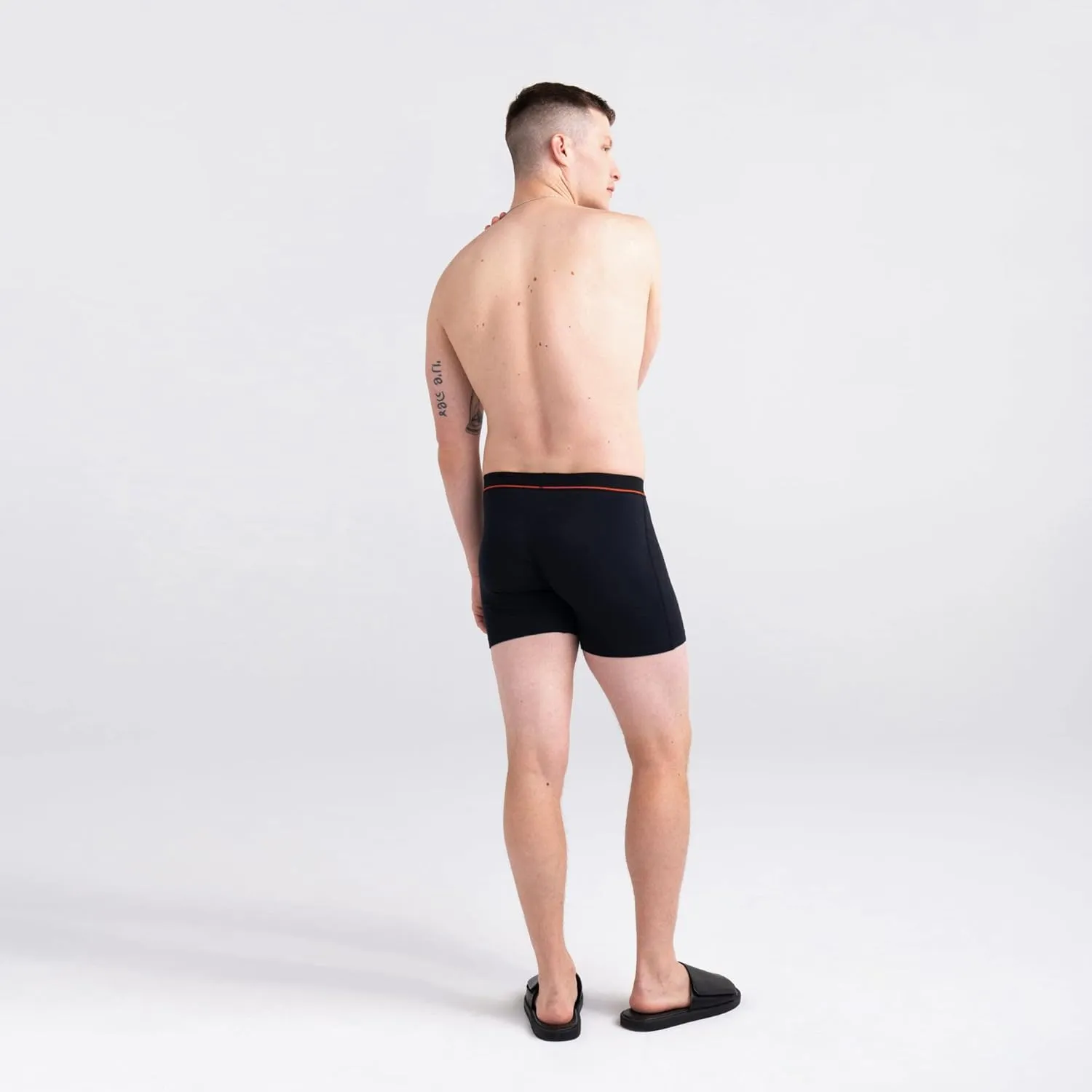 SAXX Underwear Co. Men's Underwear with Pouch Non-Stop Stretch Cotton Boxer Brief Fly