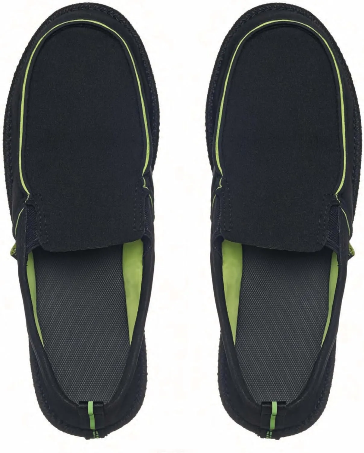 Showaflops Mens' Classic Loafer Style Neoprene Slip On Shoe with Faux Jute Sole
