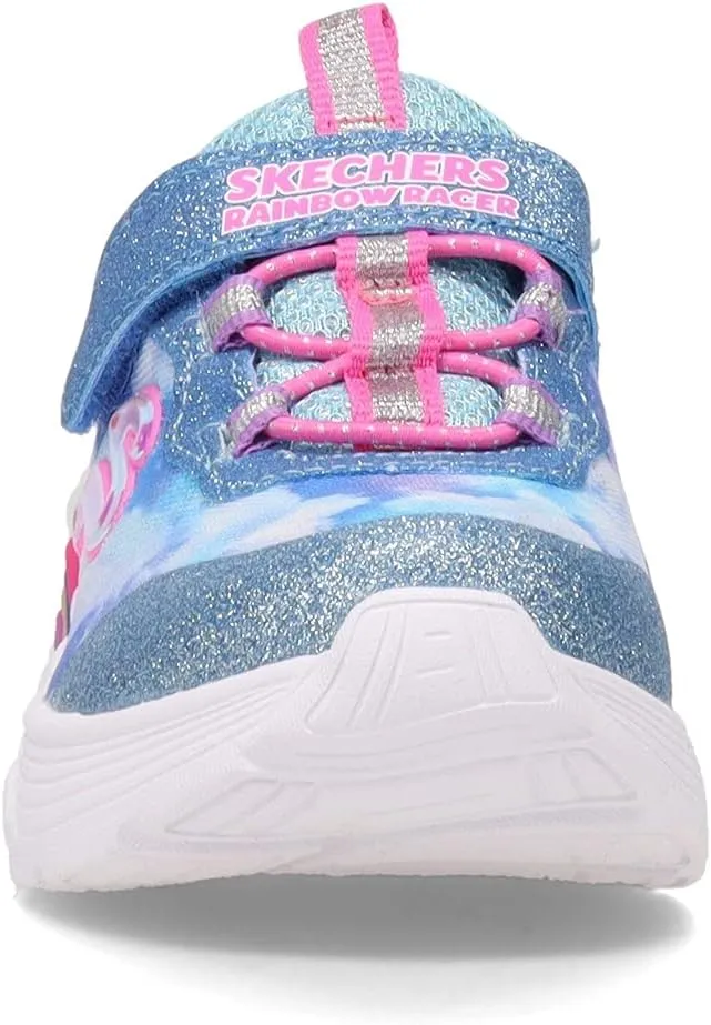 Skechers Girl's, S Lights: Rainbow Racers - Little Kid