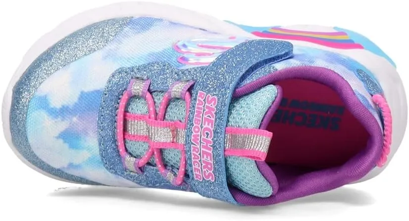Skechers Girl's, S Lights: Rainbow Racers - Little Kid