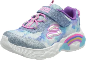 Skechers Girl's, S Lights: Rainbow Racers - Little Kid