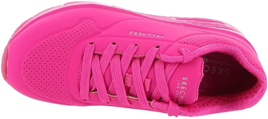 Skechers Girl's Street Uno-Night Shades Sneaker
