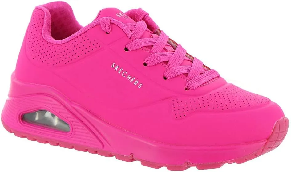 Skechers Girl's Street Uno-Night Shades Sneaker