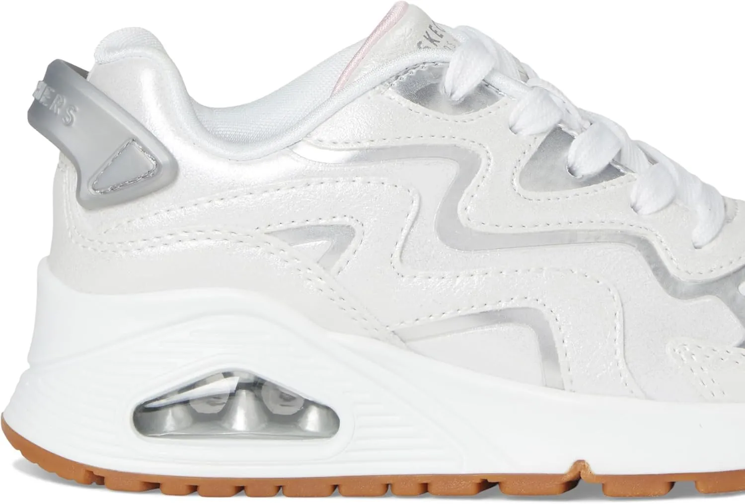 Skechers Girl's Uno Generation 1-Wavy Shimmer 310322l (Little Big Kid) Sneaker
