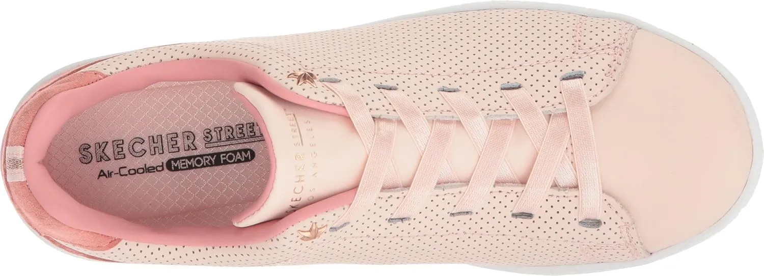 Skechers Unisex-Adult Darma-Perforated Leather Sneaker