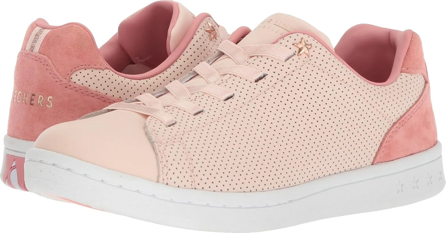 Skechers Unisex-Adult Darma-Perforated Leather Sneaker
