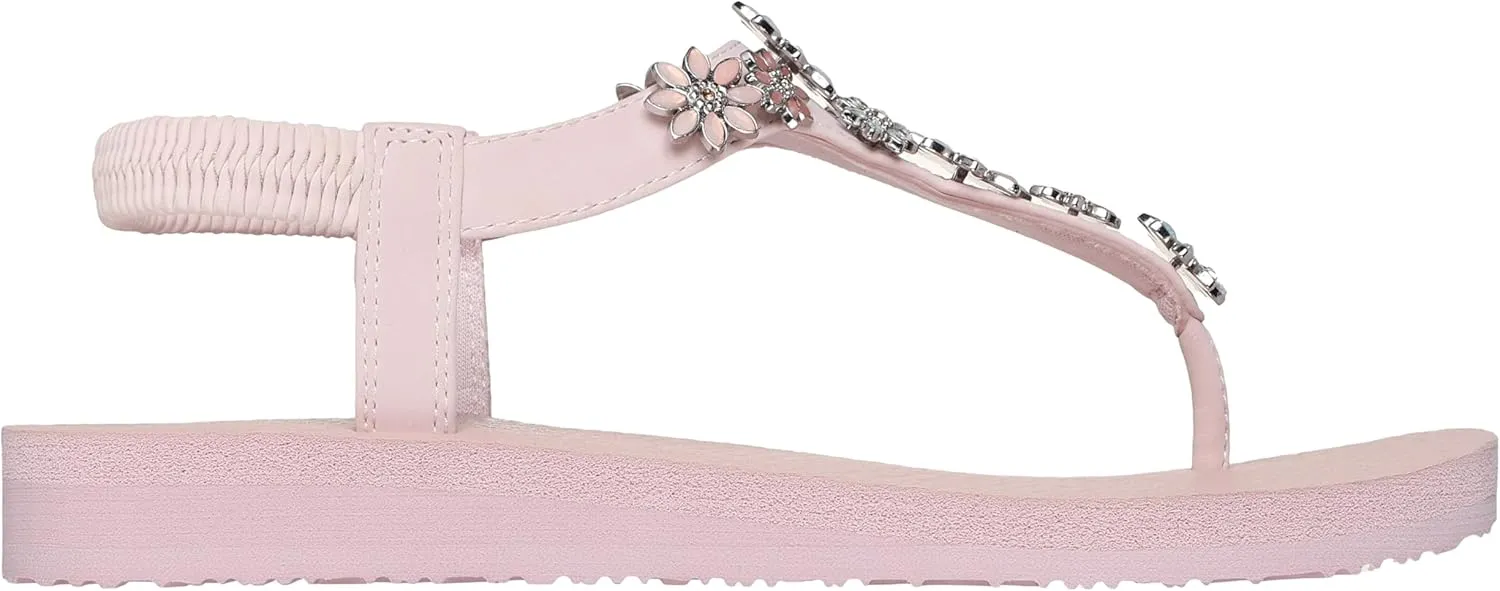 Skechers Women's Meditation-Happy Daisies Flip-Flop