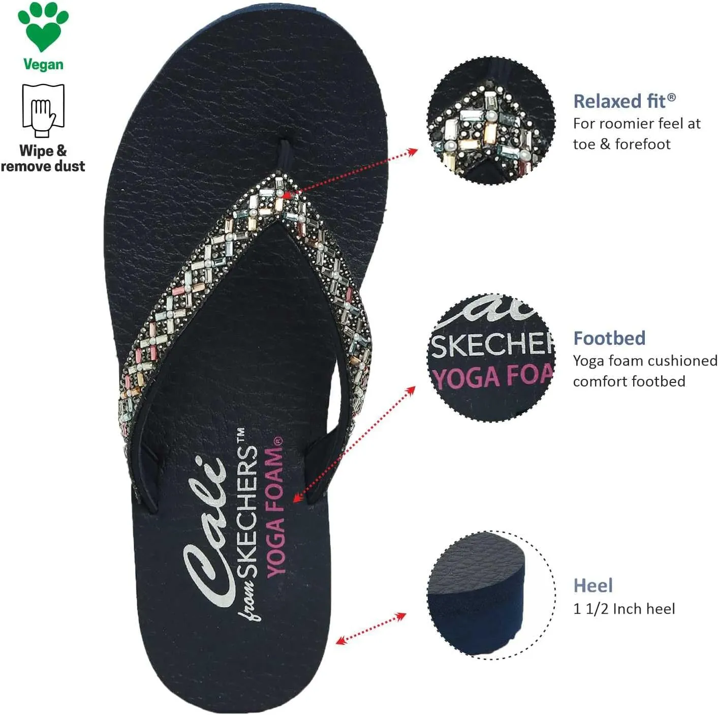 Skechers Women's Meditation Lotus Bae