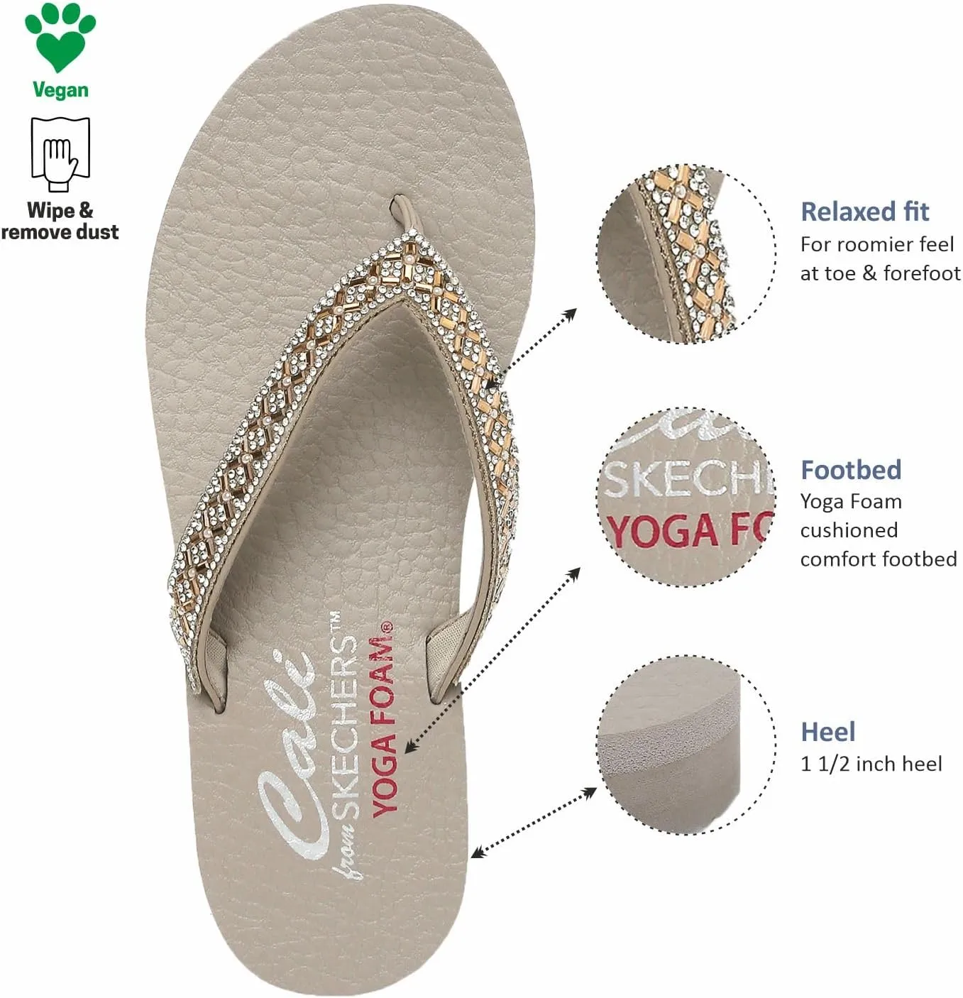 Skechers Women's Meditation Lotus Bae